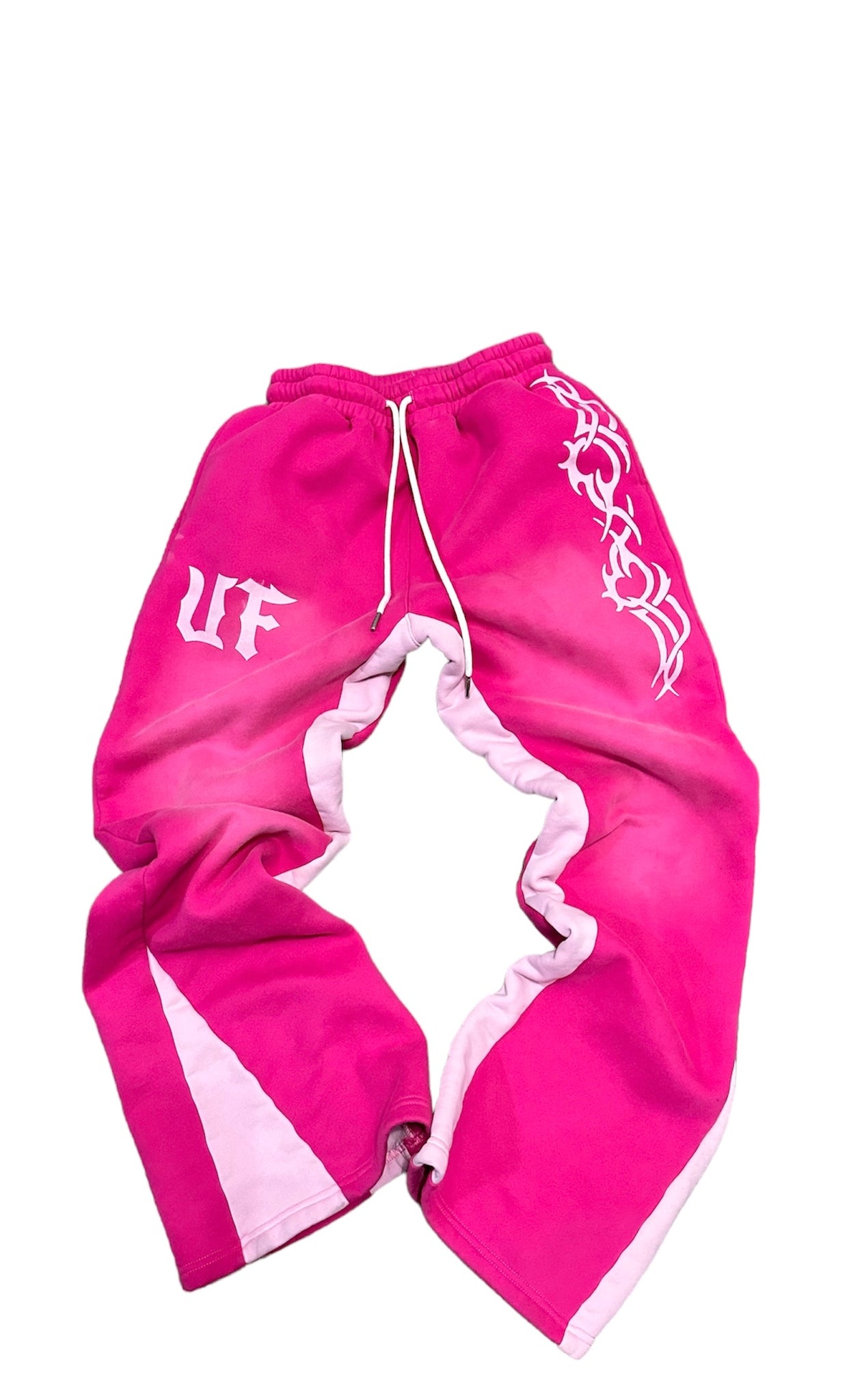 TRACER FLARED SWEATPANTS - PINK