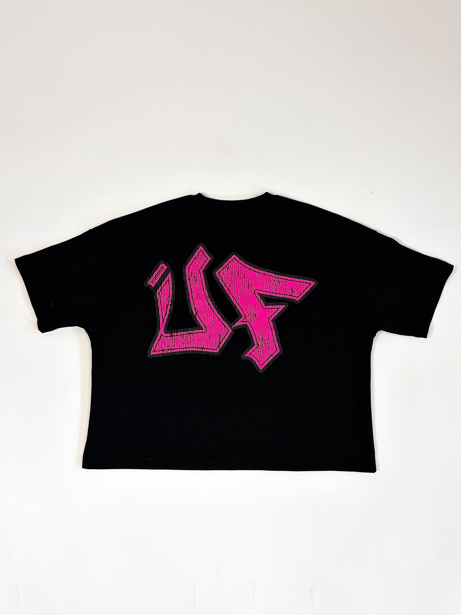 BLACK DON’T CRACK TEE-PURPLE/PINK